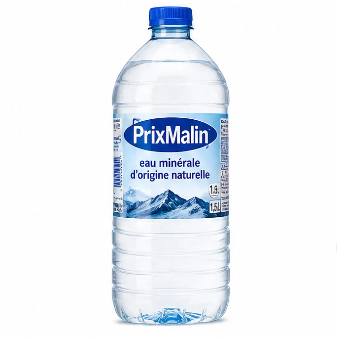 PrixMalin eau minérale d’origine naturelle